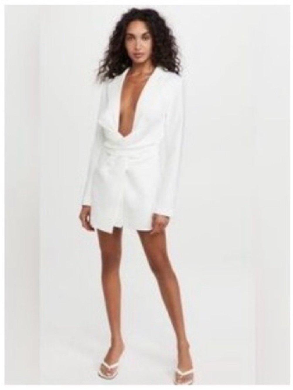 Lioness White Dress Label